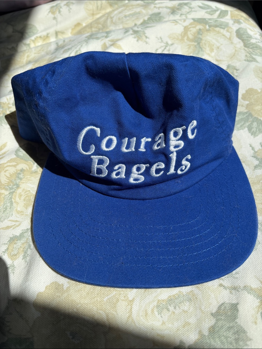 Courage bagels baseball hat
